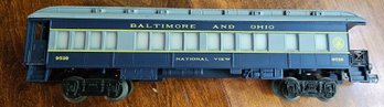 #339 - Lionel Baltimore And Ohio National View Observation Car 6-9518