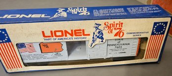 #46 - Lionel Spirit Of 76 Pennsylvania Boxcar 6-7602