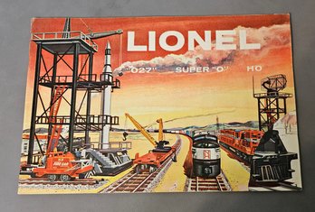#75 - 1958 Lionel Catalog  - Cover Has Tear