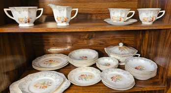 #142 - Collection Of Vintage China Waldorf Pattern