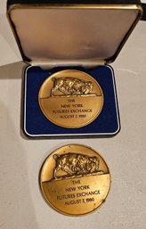 #224 - 1980 Commemorative Medallions - NYSE