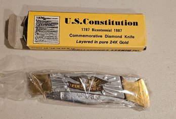 #226 - 1987 U.s. Constitution Pocket Knife