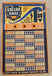 #279 - Dollar Game Punch Card