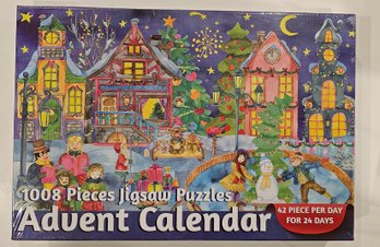 #6 - Brand New Sealed In Package - 1008 Piece Jigsaw Puzzle  - Adventure Calendar