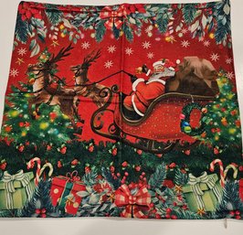 #28 - Brand New Christmas Zippered Pillow Cover 19' Square