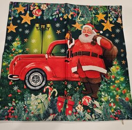 #30 - Brand New Christmas Zippered Pillow Cover 19' Square