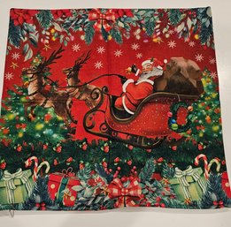 #32 - Brand New Christmas Zippered Pillow Cover 19' Square