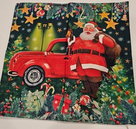 #34 - Brand New Christmas Zippered Pillow Cover 19' Square