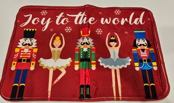 #65 - Brand New Joy To The World Floor Mat - 23' X 15.5'