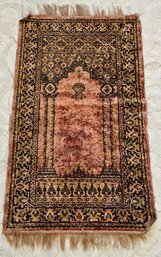 43 X 25 - Antique Silk Rug