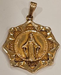 14k Religious Pendant