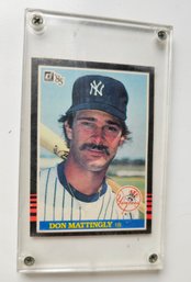 1984 Donruss Don Mattingly Card -J