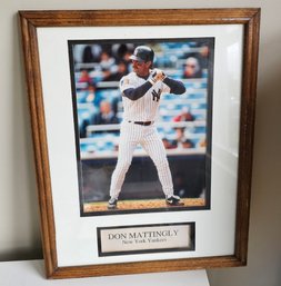 12 X 15 Don Mattingly Photo -J