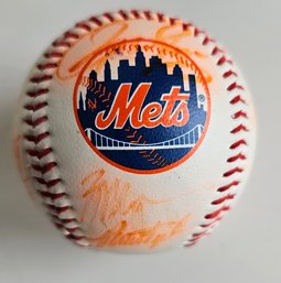 Autographed Mets Ball -J