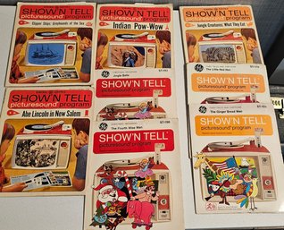 1960s GE Show 'N Tell Picture Sound Programs- JV