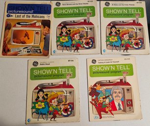 1960s GE Show 'N Tell Picture Sound Programs  - JV