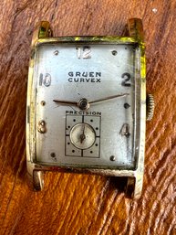 Gruen Vintage Mens Watch 14k Automatic -J