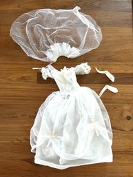 1990s Barbie Wedding Dress -J