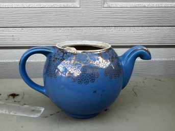 Hall Periwinkle Blue Teapot No Lid -JV