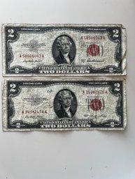 Two Dollar Bill Lot