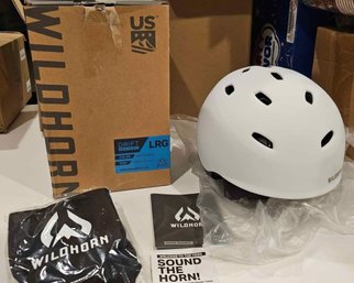 Brand New Wildhorn Ski & Snowboard Helmet Drift Snow Helmet - Arctic White - Size Large. New In Box