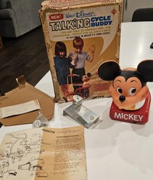 1966 Walt Disney Talking Cycle Buddy Mickey Mouse