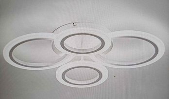 Luest Modern 4 Rings Ceiling Light