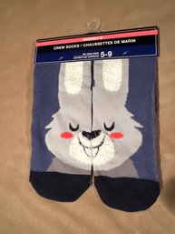 #61 - Bunny Crew Socks - C