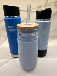 Set Of Three Drink Containers