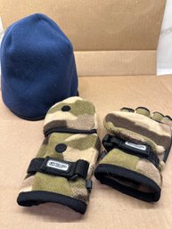 Gap Kids Hat And Gloves