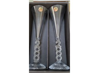 Millennium Champagne Flutes