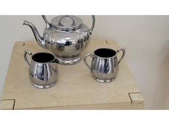 Pewter Tea Set