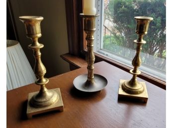 3 Candlestick Holders