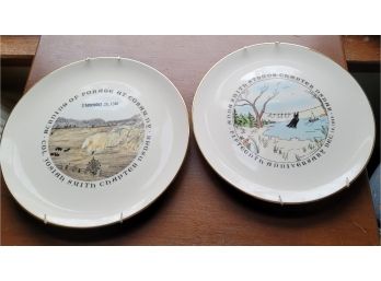 Long Island Historical Plates Anna Strong, Coram