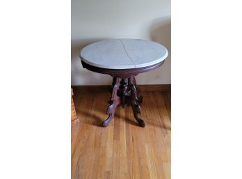 Antique Marble Top Table