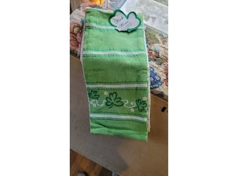 New St Patrick's Day Dish Towels