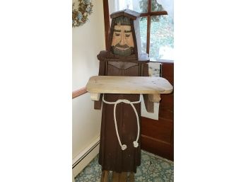 5 Ft Wooden Monk