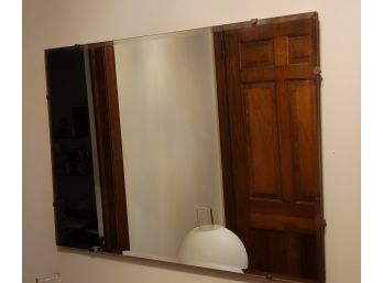 Vintage Mirror - Wood Backed - 22 X 30