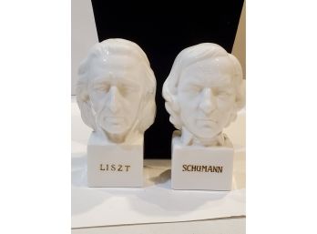 Lipper & Mann Porcelain Composer Busts