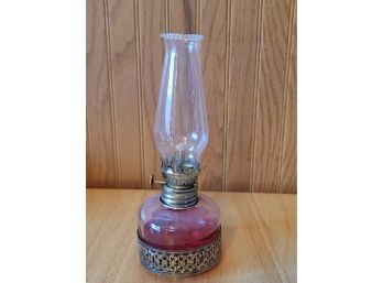 Mini 8' Tall Oil Lamp