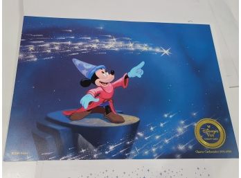 Fantasia Mickey Lithograph