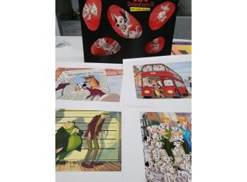 101 Dalmatians Patches London Adventure Set Of 4 Lithographs