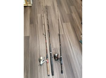 3 Fishing Rods