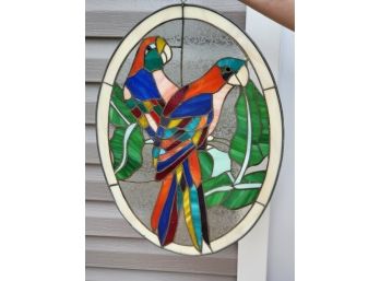 Parrot Stained Glass