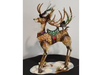 Metal Reindeer