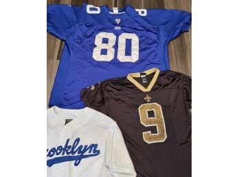 Shockey, Brees, Brooklyn Jerseys