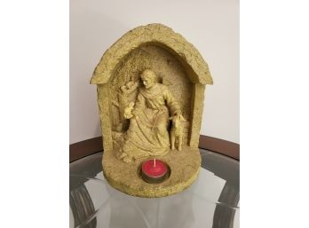 Religious Tea Light Holder