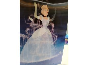 2005 Cinderella Lithograph 4 Changing Pictures In 1