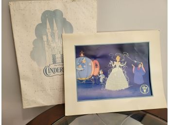 Cinderella Lithograph