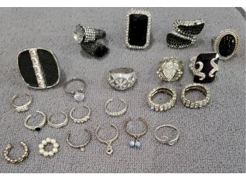 Collection Of Rings And Toe Rings